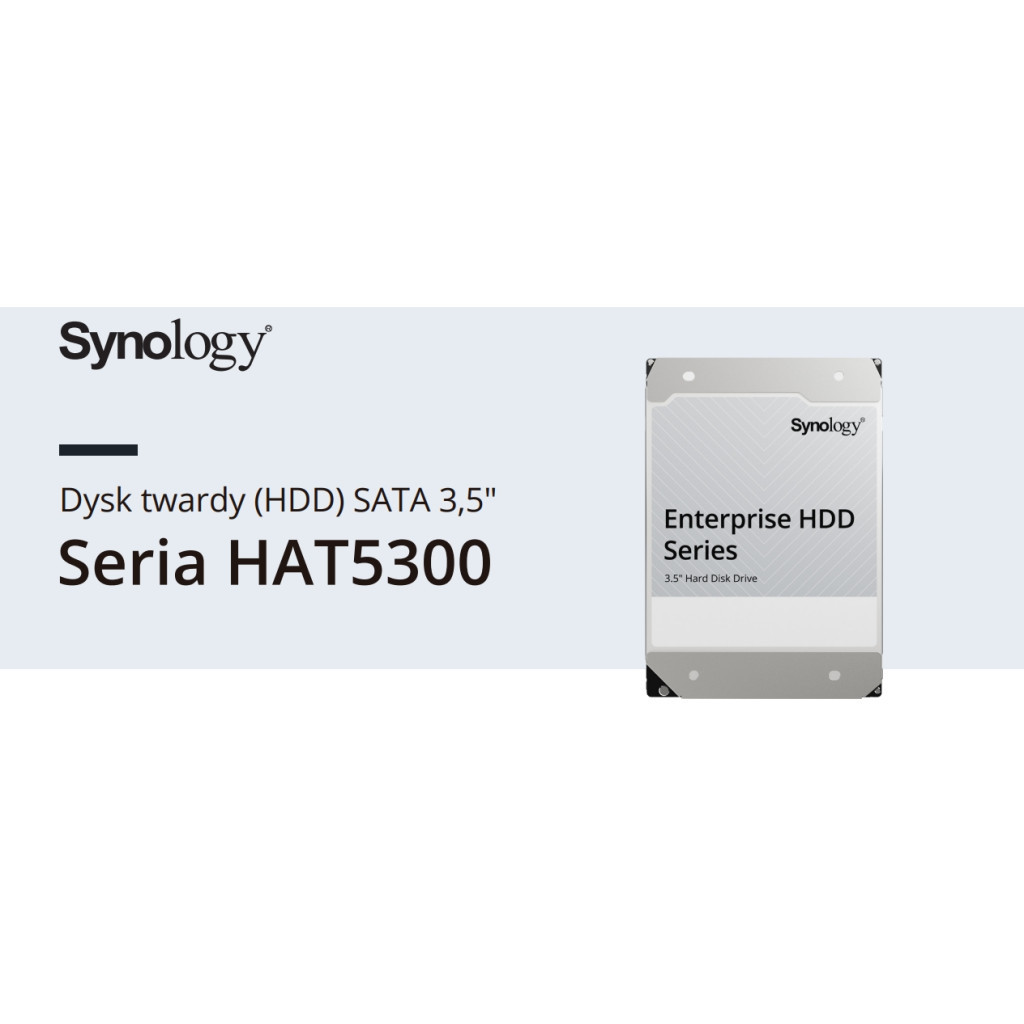 Жорсткий диск для сервера Synology 3.5" 8TБ SATA 7200 (HAT5310-8T)