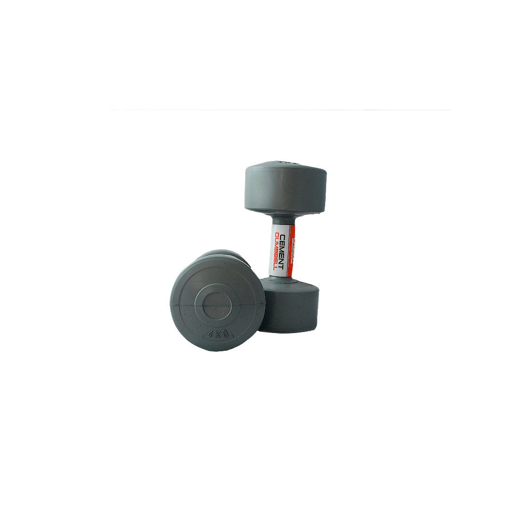 Гантельний набір LiveUp Cement Dumbell сірий 2х4кг LS2003-4 (2016052500243) Гантельний набір LiveUp Cement Dumbell сірий 2х4кг LS2003-4 (2016052500243)