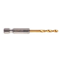 Drill Milwaukee RedHEX HSS-G TiN, 3.2 mm, 2 pcs (48894706)