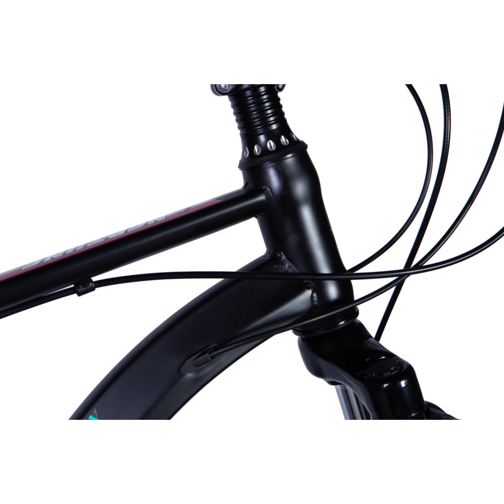 Велосипед Space Neptune (035) AM DD 29" 20" St 2024 Чорно-червоний (OPS-SP-29-030)