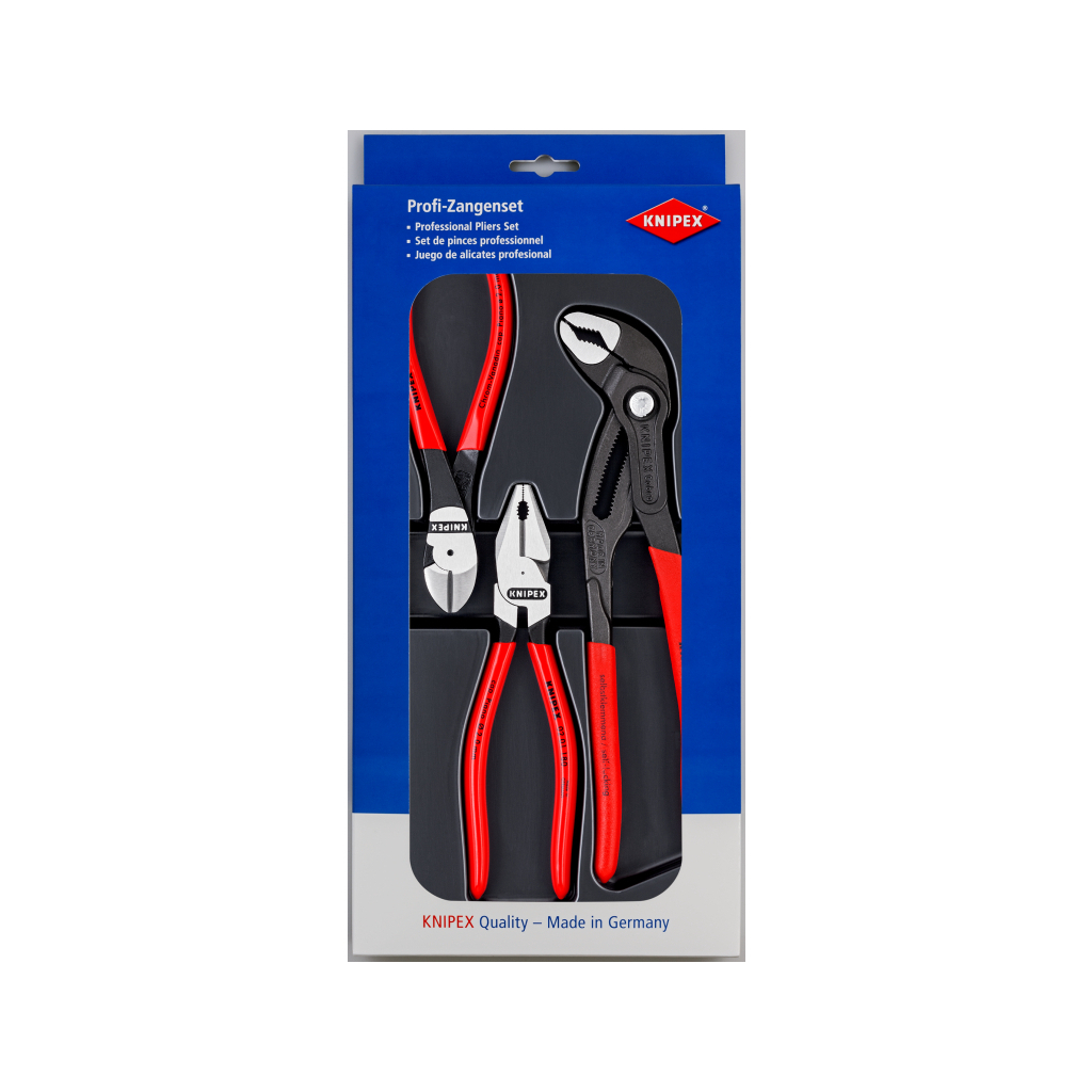 Набір інструментів KNIPEX посилених (00 20 10) Набір інструментів KNIPEX посилених (00 20 10)