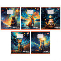 Notebook Yes Dreamer animals 48 sheets line (767124)
