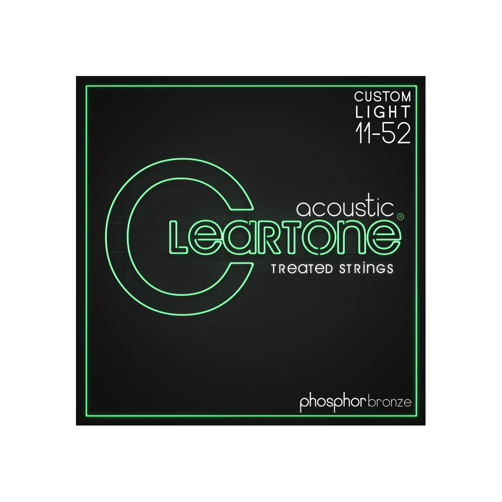 Струни для гітари Cleartone Acoustic Phosphor Bronze Extra Light (11-52) (7411)