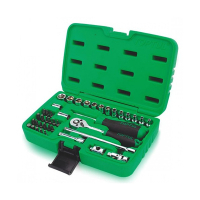 Set of Toptul sockets and ratchet bits 1/4" 41 pcs. (GCAI4102)