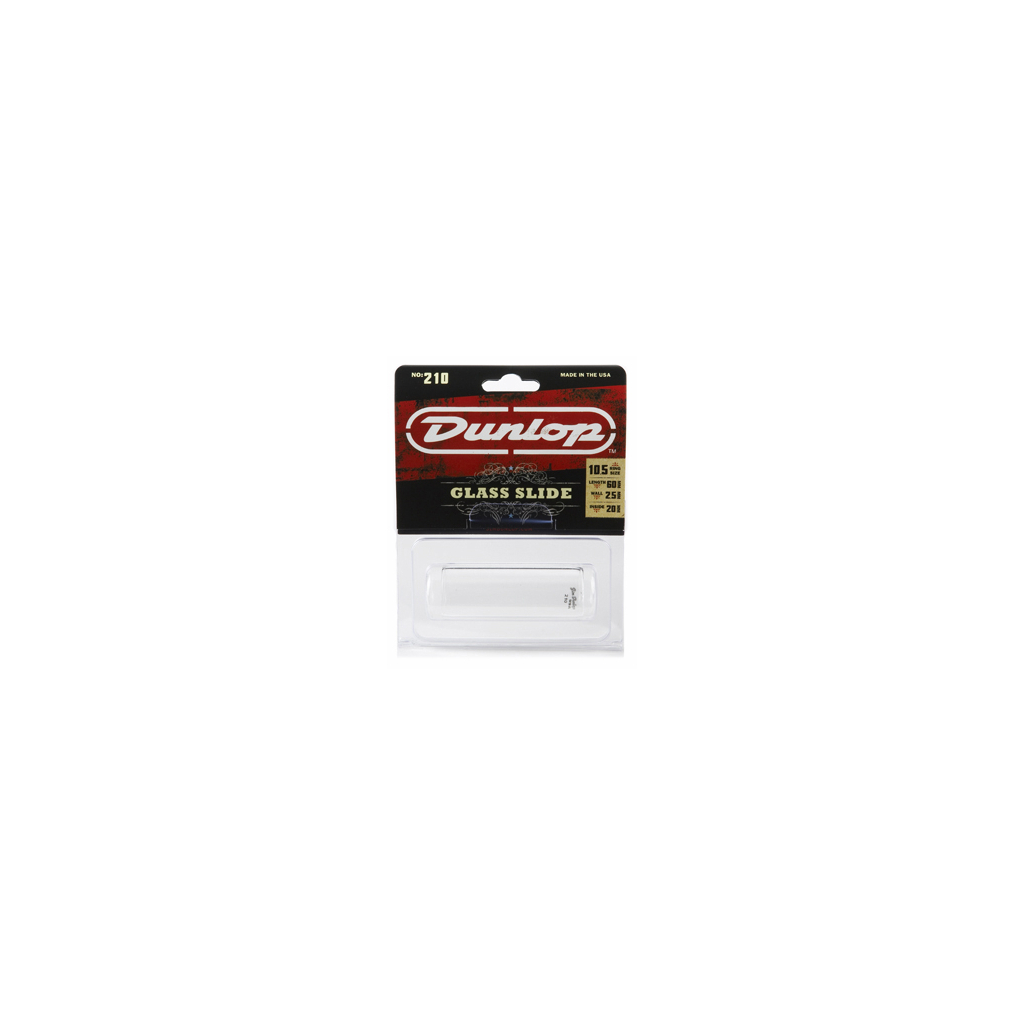 Слайдер для гітари Jim Dunlop Medium Wall Medium Glass Slide (210)