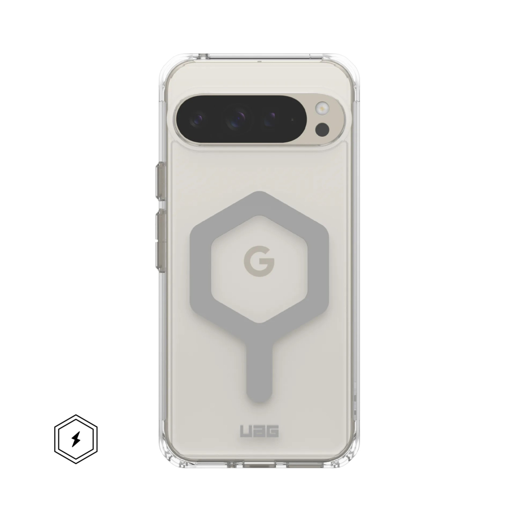 Чохол до мобільного телефона UAG Google Pixel 9 Pro XL Plyo Pro Magnetic Ice/Silver (614456114333)