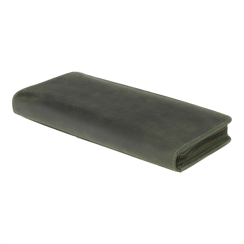 Портмоне Visconti Дорожнє 728 Wing Oil Green (728 OIL GRN)