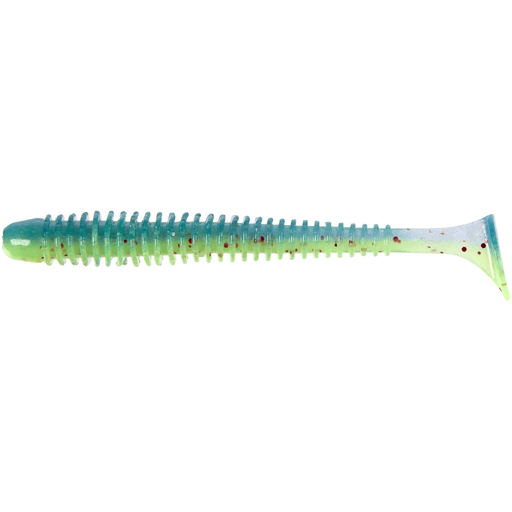 Силікон рибальський Keitech Swing Impact 4.5" (6 шт/уп) кea20 violet chart red flk (1551.14.24)