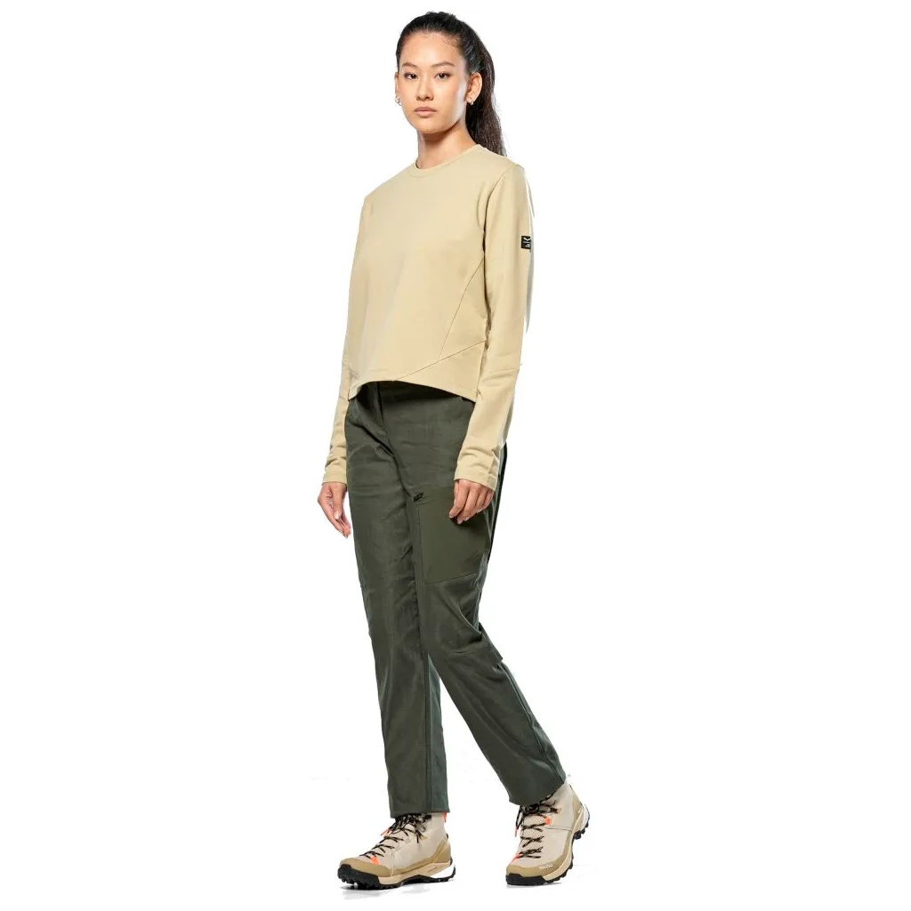 Світшот Salewa Fanes Dry Pullover Wmn 28831 7180 - 46/40 - коричневий (013.012.1093)