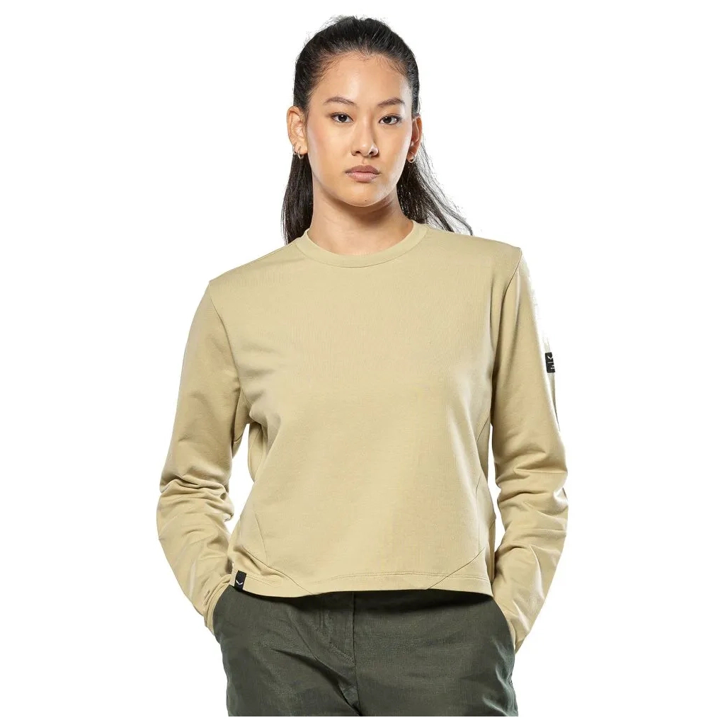 Світшот Salewa Fanes Dry Pullover Wmn 28831 7180 - 46/40 - коричневий (013.012.1093)