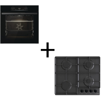 Комплект вбудованої техніки Gorenje BO6735E02BK + G641EB (SET_BO6735E02BK_G641EB)