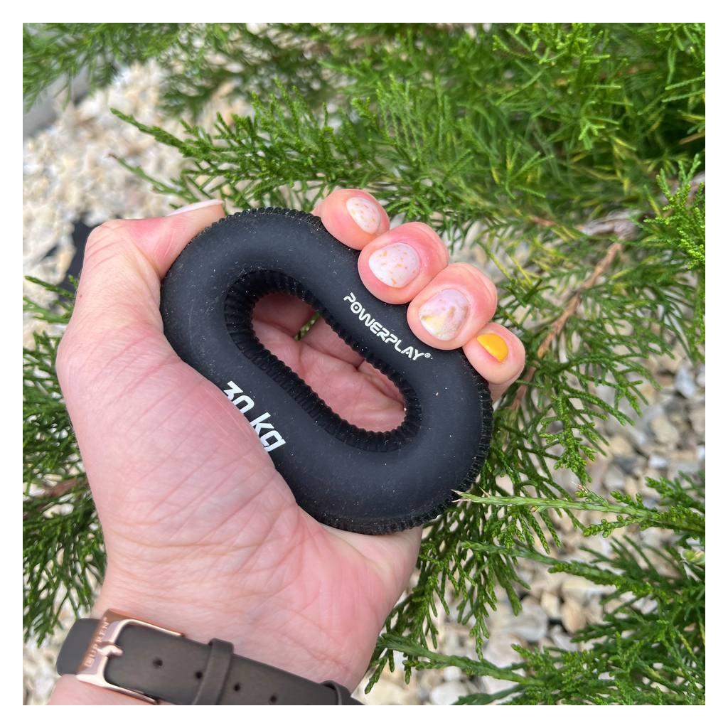 Еспандер PowerPlay PP-4336 Hand Grip Hard 30 кг Чорний (PP_4336_Black_30kg)