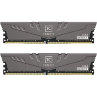 Модуль пам'яті для комп'ютера DDR4 16GB (2x8GB) 3200 MHz T-Create Expert Gray Team (TTCED416G3200HC16FDC01)
