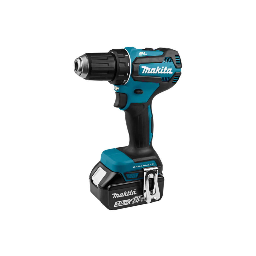 Шуруповерт Makita DDF485SFJ 18V, 3Ah, 27-50Нм 0-500/0-1900 об/хв, кейс (DDF485SFJ)