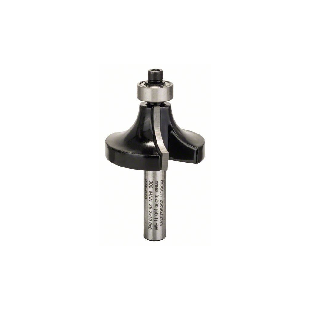 Фреза Bosch Professional карнизна, Std, S8, R12, L19 (2.608.628.343)