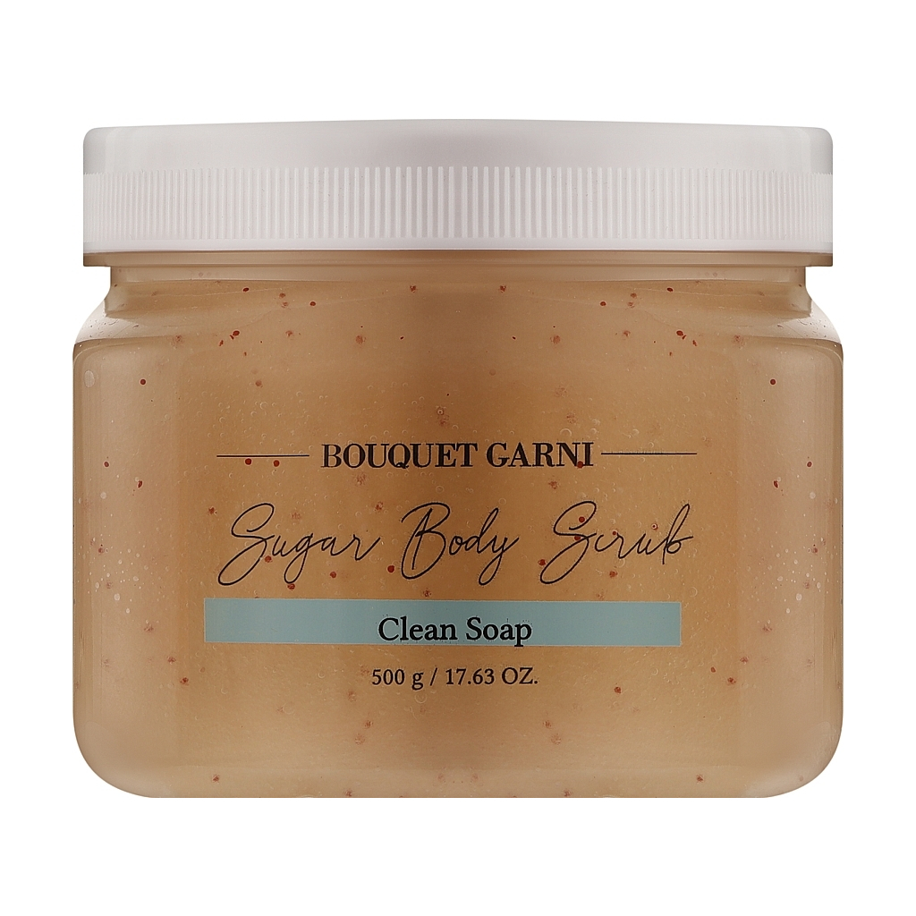 Скраб для тіла Bouquet Garni Sugar Body Scrub Clean Soap 500 г (8809487048565)