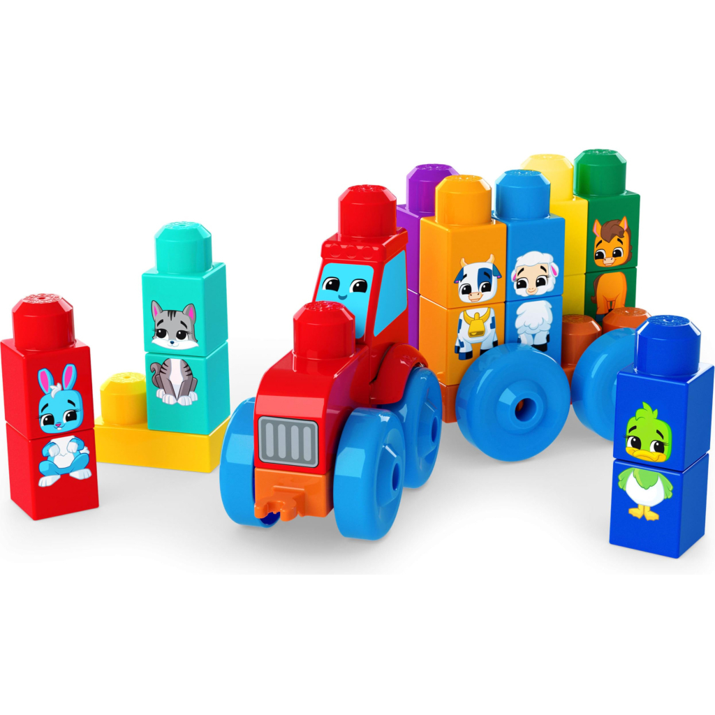 Конструктор Mega Bloks Трактор з тваринками (JKG33)
