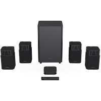 Акустична система Hisense HT SATURN Black (20015127)