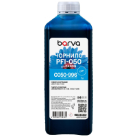 Чорнило Barva Canon PFI-050 Special, 1 л, Cyan pigmented (C050-996)