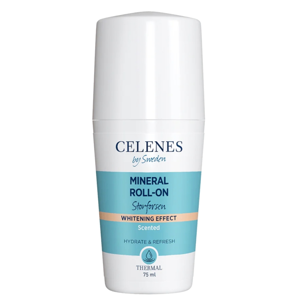 Дезодорант Celenes Thermal Roll-On 2 In 1 Whitening Storforsen З освітлюючим ефектом 75 мл (7350104249892)