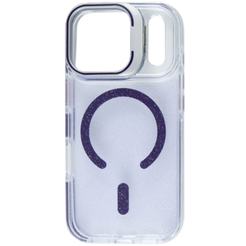 Чохол до мобільного телефона BeCover FIBRA Star Shine MagSafe Apple iPhone 17 Pro Max Purple (715437)