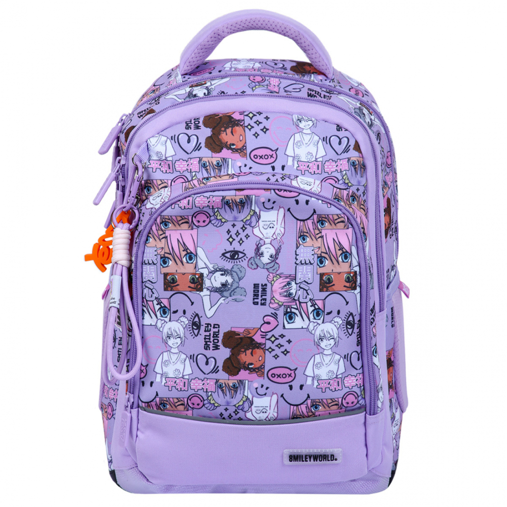Рюкзак шкільний Yes Smiley World. Anime S-117M (550383)