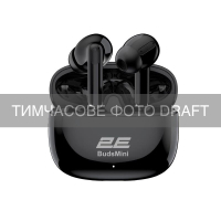 Headphones 2E BudsMini Black (2E-EBTWBMBK)