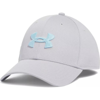 Cap Under Armor UA Men's UA Blitzing gray/blue 1376700-011 M/L (197779674713)
