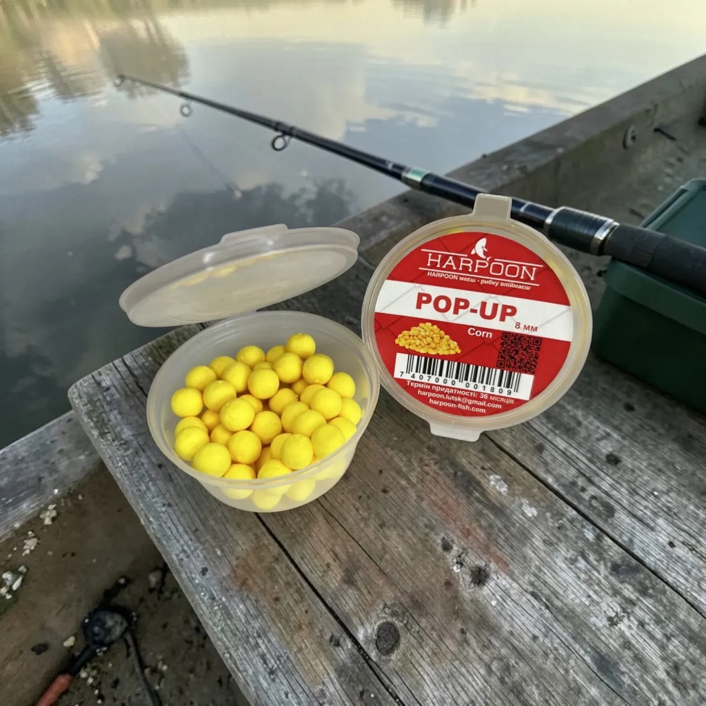 Бойл Harpoon Pop UP 8мм Corn (7407000001809) Бойл Harpoon Pop UP 8мм Corn (7407000001809)