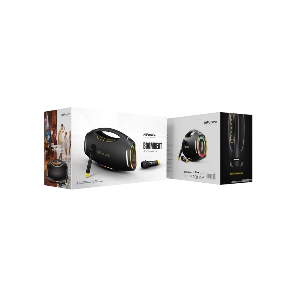 Акустична система HiFuture BoomBeat Black (boombeat.black) Акустична система HiFuture BoomBeat Black (boombeat.black)