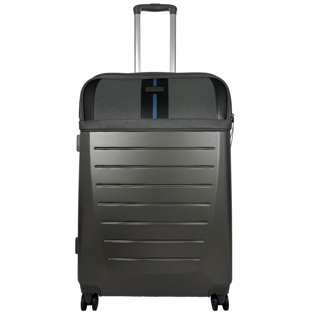 Валіза Semi Line 28" (L) Dark Brown/Blue Line (T5736-3) (DAS303805)