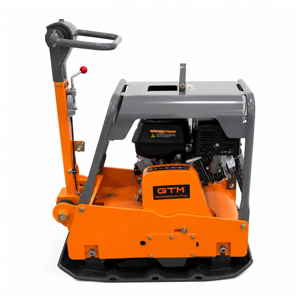 Віброплита GTM з гідравлічним реверсом, двигун Loncin G390F, 14hp, 300кг, плита 835×680мм (GPC330-LCRH) Віброплита GTM з гідравлічним реверсом, двигун Loncin G390F, 14hp, 300кг, плита 835×680мм (GPC330-LCRH)