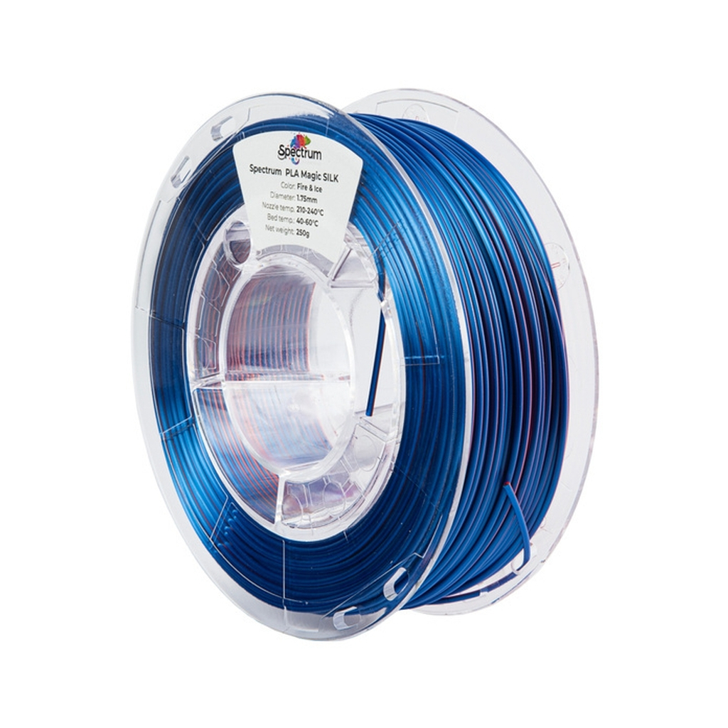 Пластик для 3D-принтера Spectrum PLA Magic SILK 1.75mm 0.25kg Fire & Ice (81397)