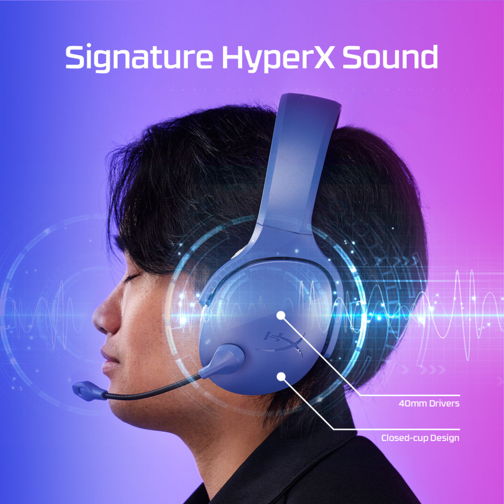 Навушники HyperX Cloud Jet Wireless Black (AJ0T1AA) Навушники HyperX Cloud Jet Wireless Black (AJ0T1AA)