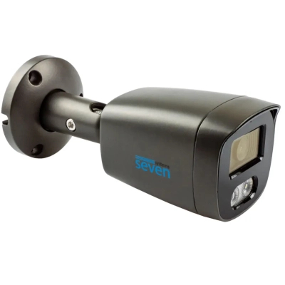Камера відеоспостереження SEVEN Systems IP7225PA-DL (2.8) black