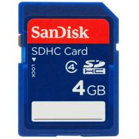Карта пам'яті SanDisk 4Gb SDHC class 4 (SDSDB-004G-B35)