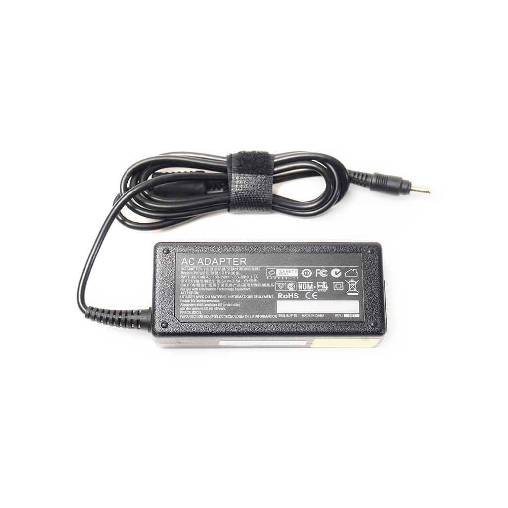 Блок живлення до ноутбуку PowerPlant HP 220V, 65W: 18.5V, 3.5A (4.8*1.7 mm) (HP65E4817)