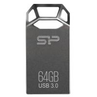 USB флеш накопичувач Silicon Power 64GB Jewel J50 Metallic Grey USB 3.0 (SP064GBUF3J50V1T)