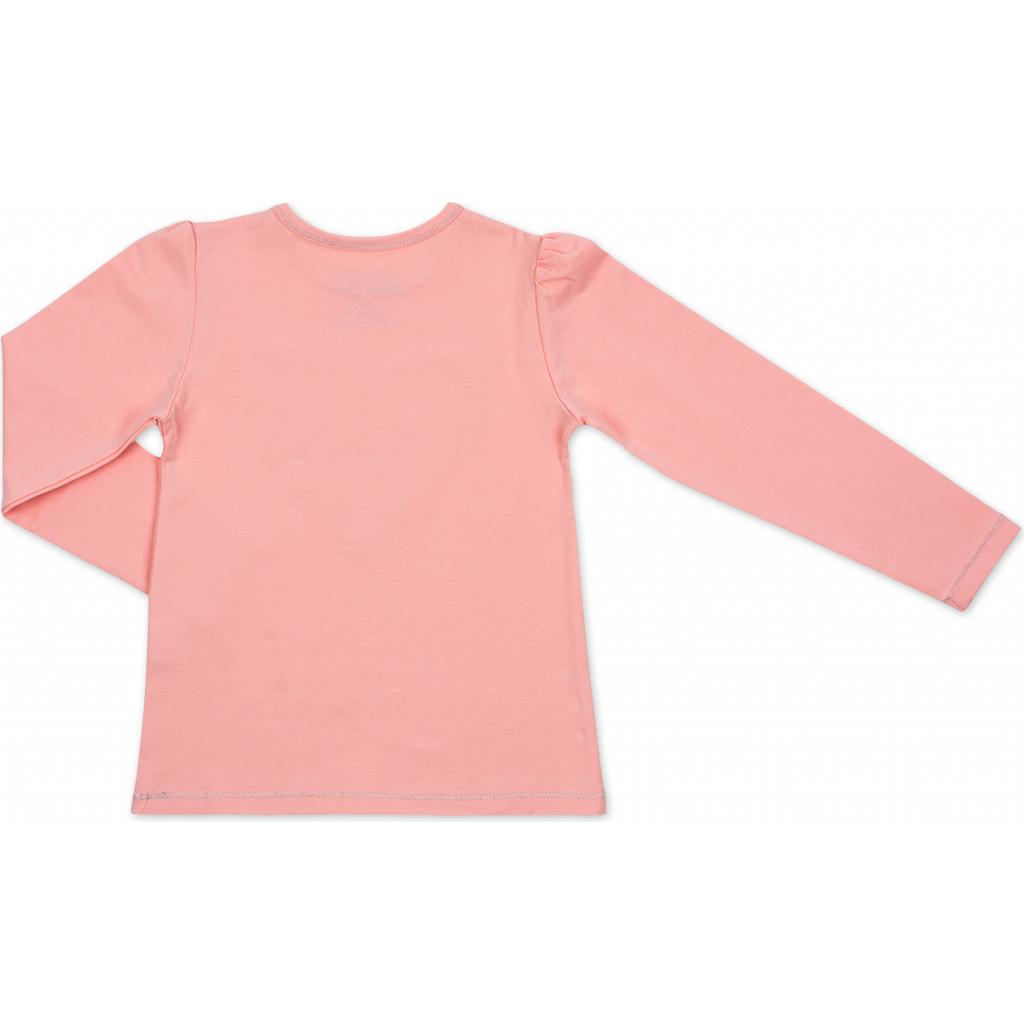 Кофта дитяча Breeze з серцем і стразами (7885-116G-peach)