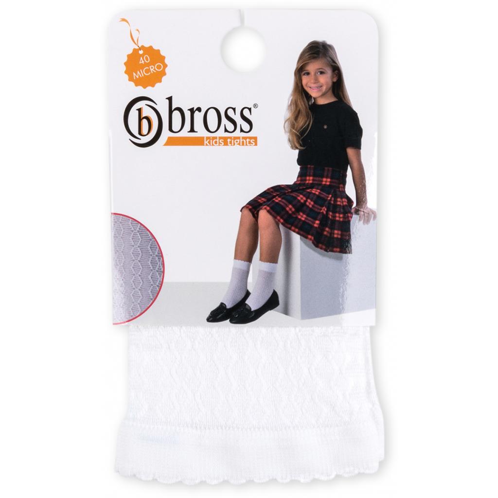 Шкарпетки дитячі Bross 5-6 років (8606-5-6G-white)