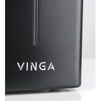 Пристрій безперебійного живлення Vinga LED 2000VA metall case (VPE-2000M)