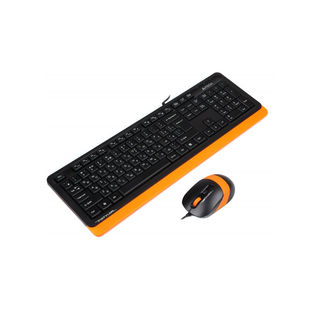 Комплект A4Tech F1010 Orange