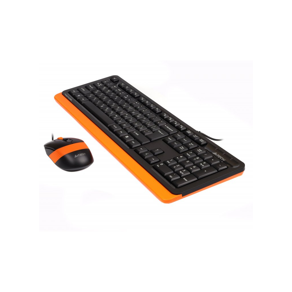 Комплект A4Tech F1010 Orange (4711421943093)