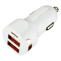 Зарядний пристрій Canyon Universal 2xUSB car adapter (CNE-CCA04W)