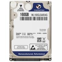 Жорсткий диск для ноутбука 2.5" 160GB Mediamax (# WL160GLSA854G #)