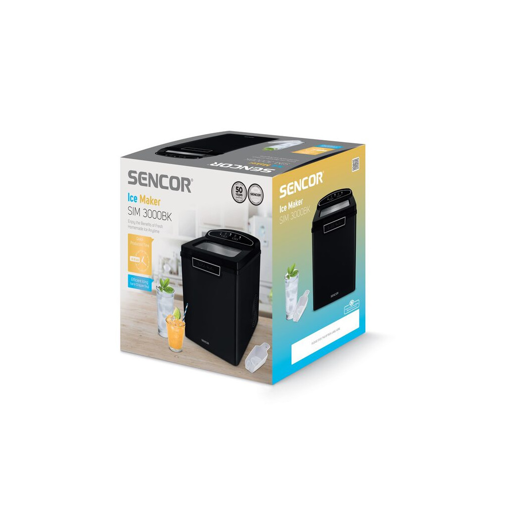 Льодогенератор побутовий Sencor SIM3000BK