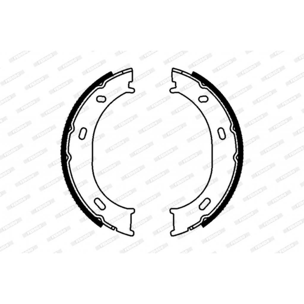 Гальмівні колодки FERODO FSB624 Гальмівні колодки FERODO FSB624