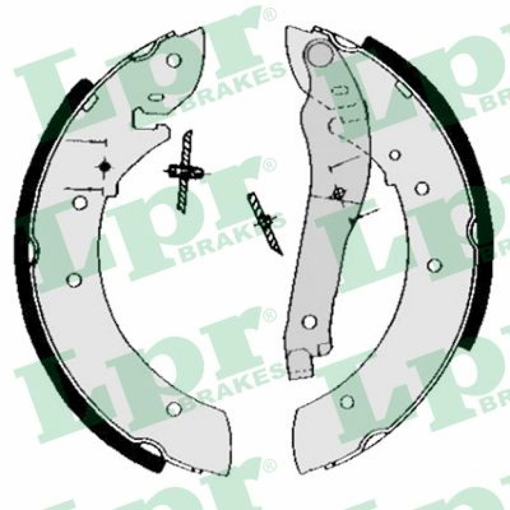 Гальмівні колодки LPR 04740 Гальмівні колодки LPR 04740