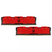Модуль пам'яті для комп'ютера DDR4 16GB (2x8GB) 3200 MHz IRDM Red Goodram (IR-XR3200D464L16SA/16GDC)