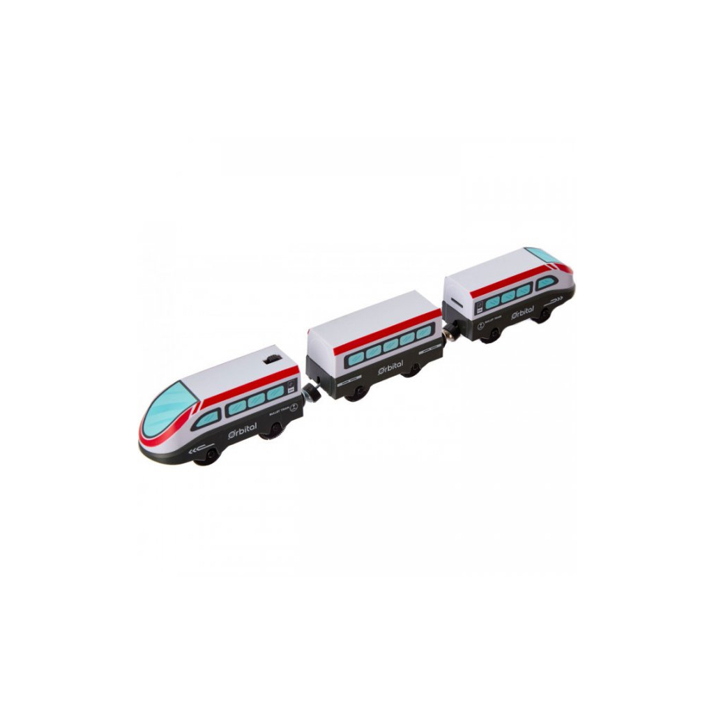 Залізниця ZIPP Toys Міський експрес 80 деталей, червоний (AU1885)